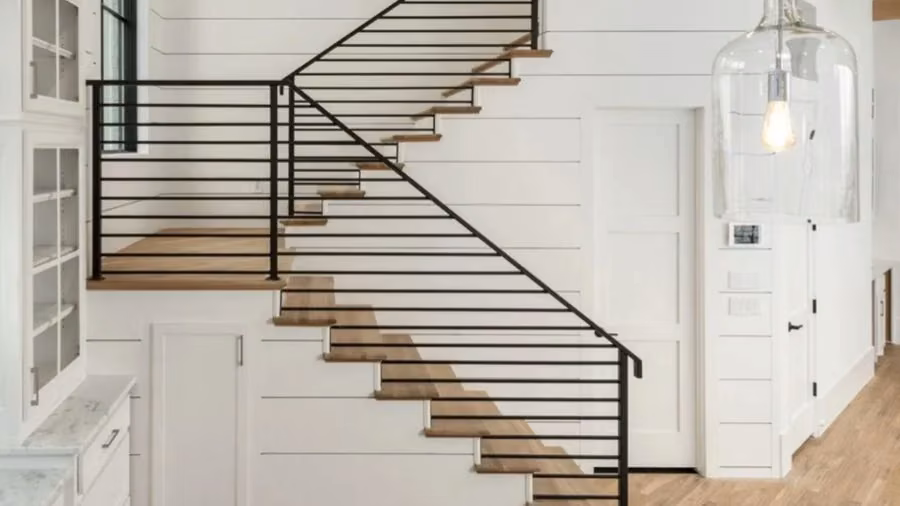 Stair Railing Installation in Plano