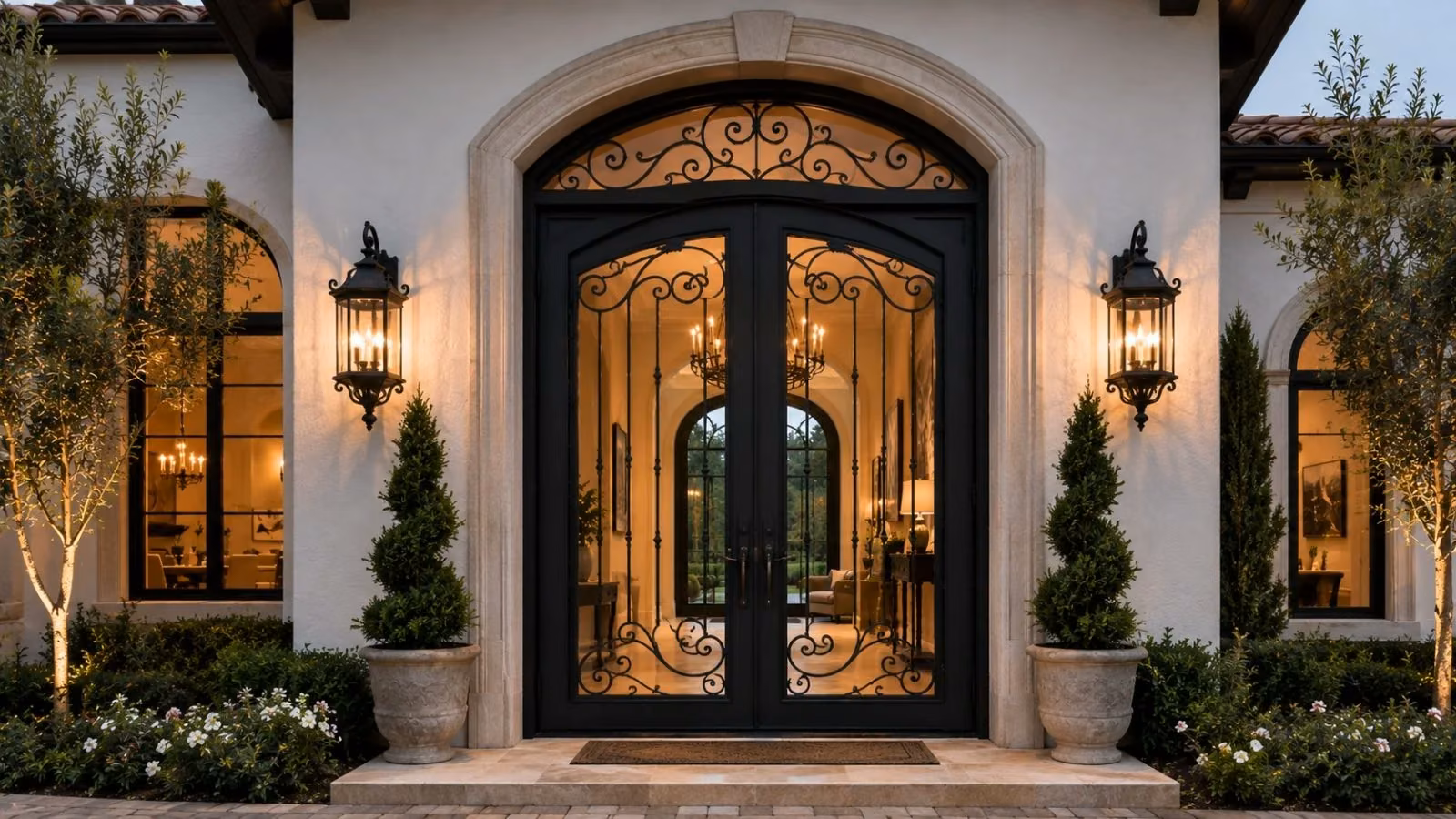 Wrought Iron vs Steel Entry Doors: A Buyer's Guide