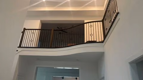 Stair Railing Installation