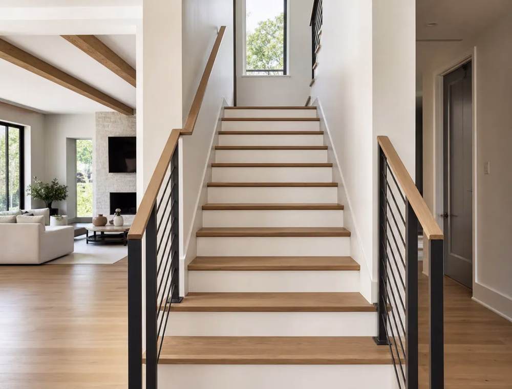 Stair Railing Installation in Prosper, TX